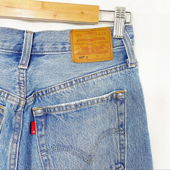 Levi 501 skinny jeans ripped - Picture 7 of 7